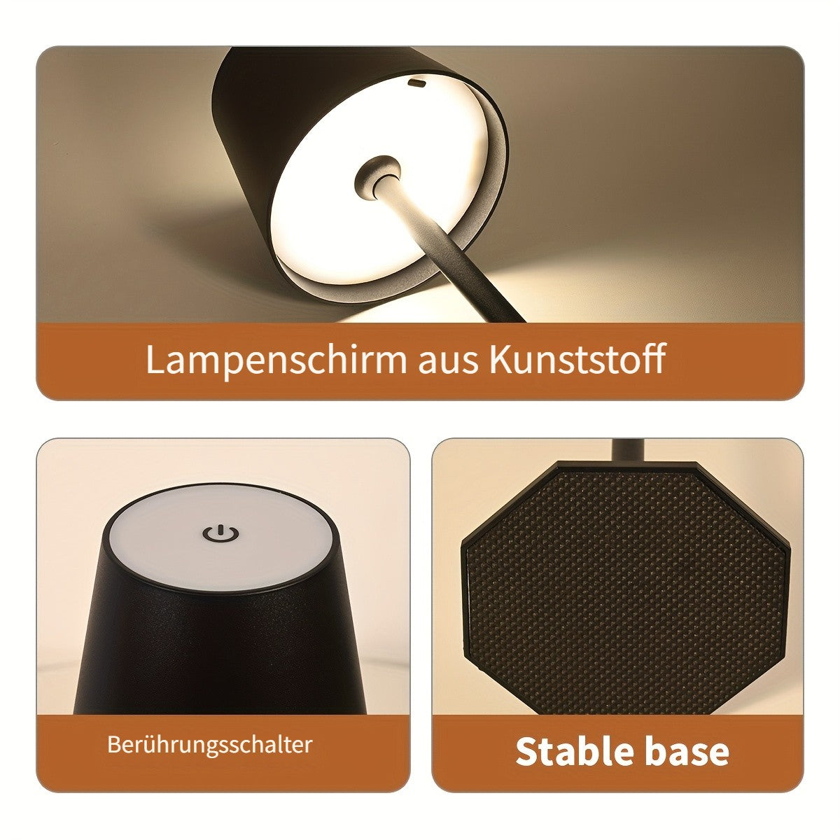 Schreibtisch, LED-Beleuchtung für Homeoffice und Studium – Detailansicht 16