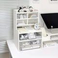 Schreibtisch, Regal für Arbeitszimmer und Homeoffice – Detailansicht 9