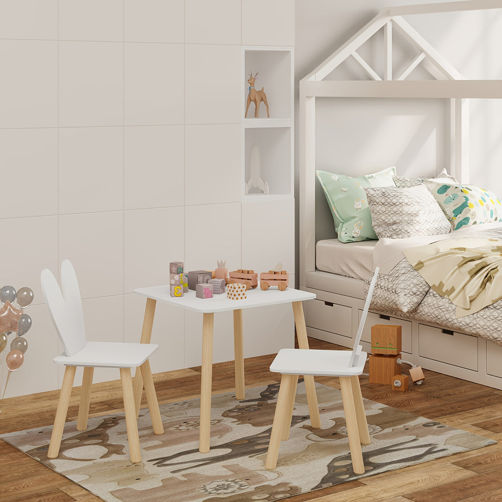 Schreibtisch, Weiß für Arbeitszimmer – Detailansicht 5