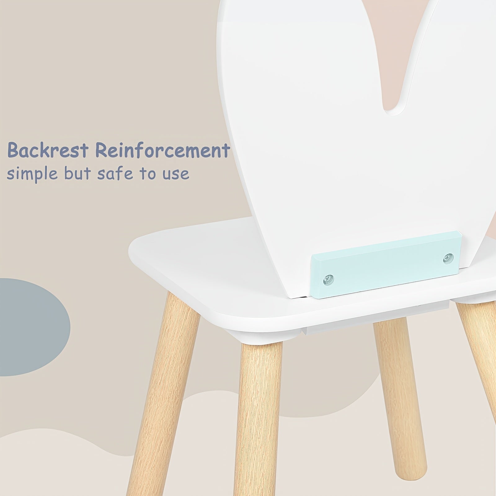 Schreibtisch, Weiß für Arbeitszimmer – Detailansicht 11