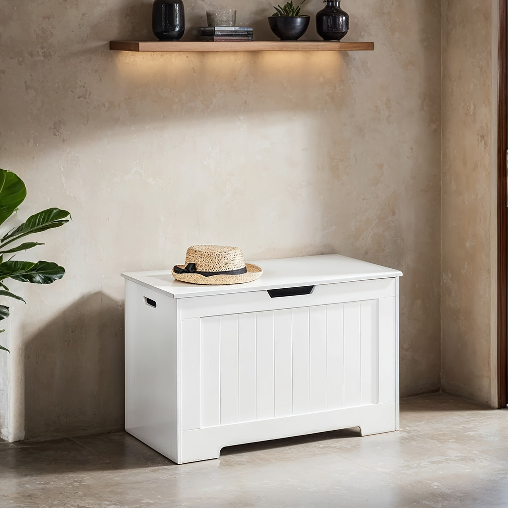 Schuhbank mit Stauraum, Braun für Eingangsbereich und Zuhause – Detailansicht 2