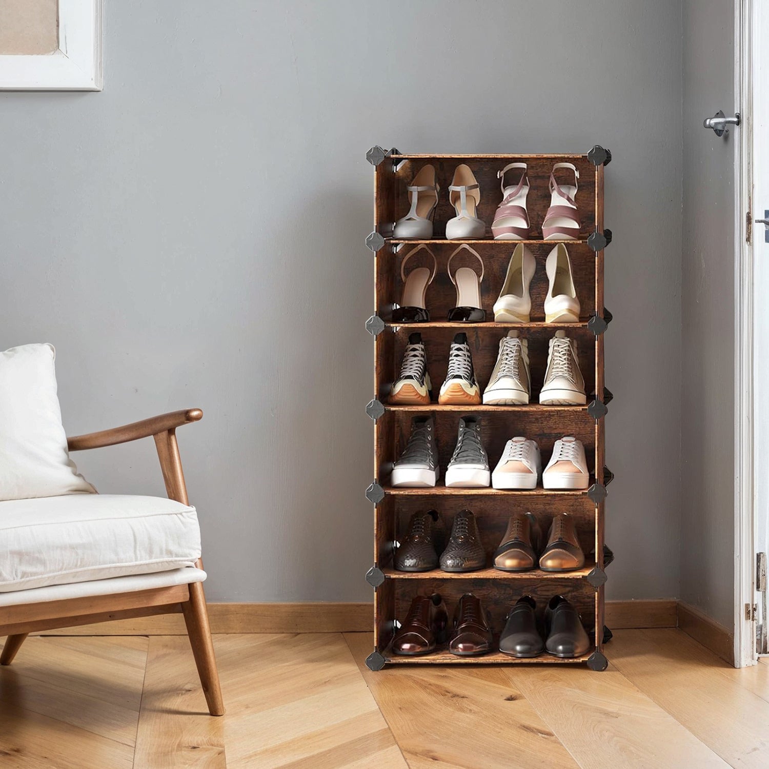 Schuhregal, Kunststoff für Alltag und Zuhause – Detailansicht 22