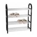 Schuhregal Regal, Metall für Schuhe Schuh-Organizer Ständer Metall Stahl und Alltag – Detailansicht 5