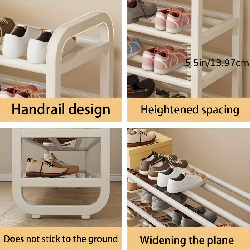 Schuhschrank, Metall für Schlafzimmer und Bett – Detailansicht 3
