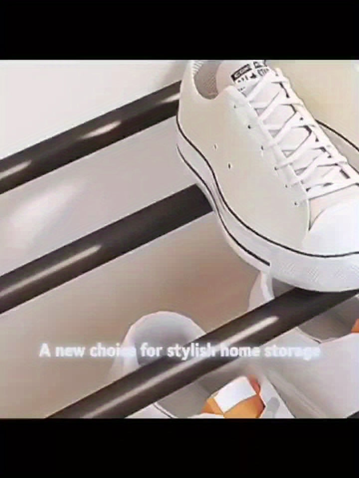 Schuhschrank, Metall für Schlafzimmer und Bett – Detailansicht 8