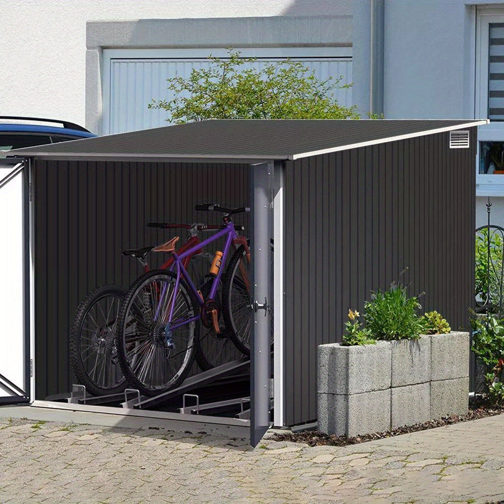 Schuppen, abnehmbar für Werkzeugschuppen, Verzinkte und Garten – Detailansicht 13