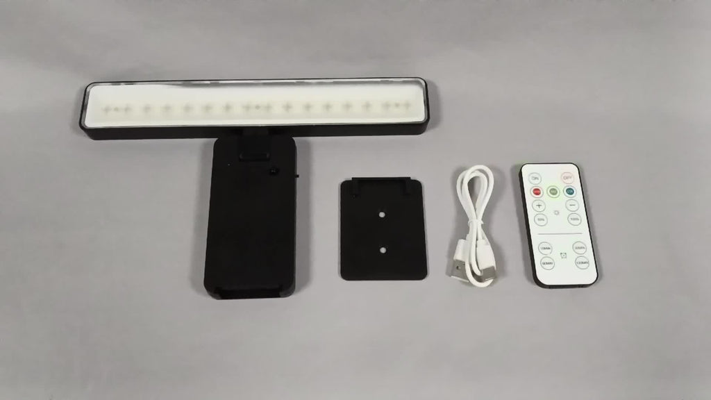 Schwarze LED Touch & Fernbedienung Wandlampe, LED-Beleuchtung für Badezimmer und Haushalt – Detailansicht 14