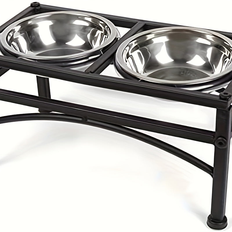 Schwarzer Futternapfständer, 44*32cm*8cm für Haustiere und Zuhause – Detailansicht 6