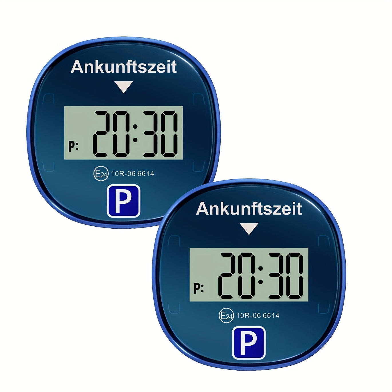 Schwarzer oder blauer quadratischer elektronischer, 1Stk für Fahrzeug und unterwegs – Detailansicht 10
