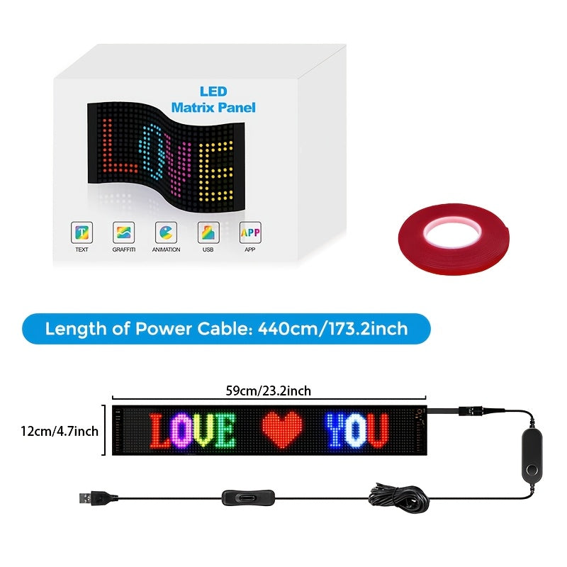 Scrollende RGB Werbe-LED-Schilder, 1 Stk für Geschäftsgeschenke – Detailansicht 6
