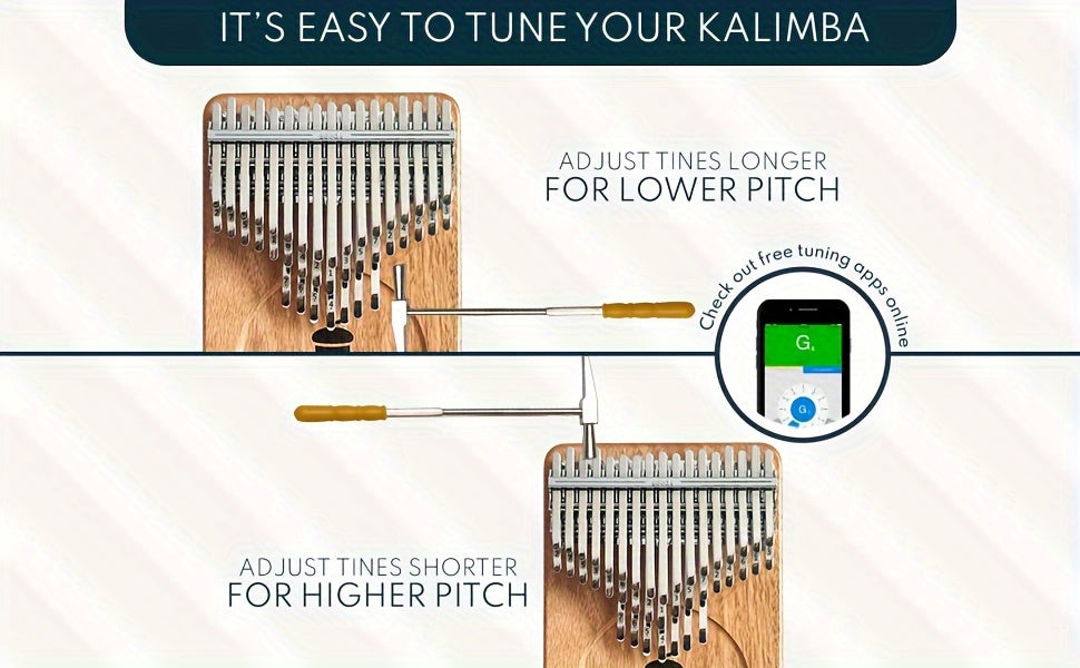 Seeds Kalimba für Erwachsene und Anfänger – Detailansicht 6