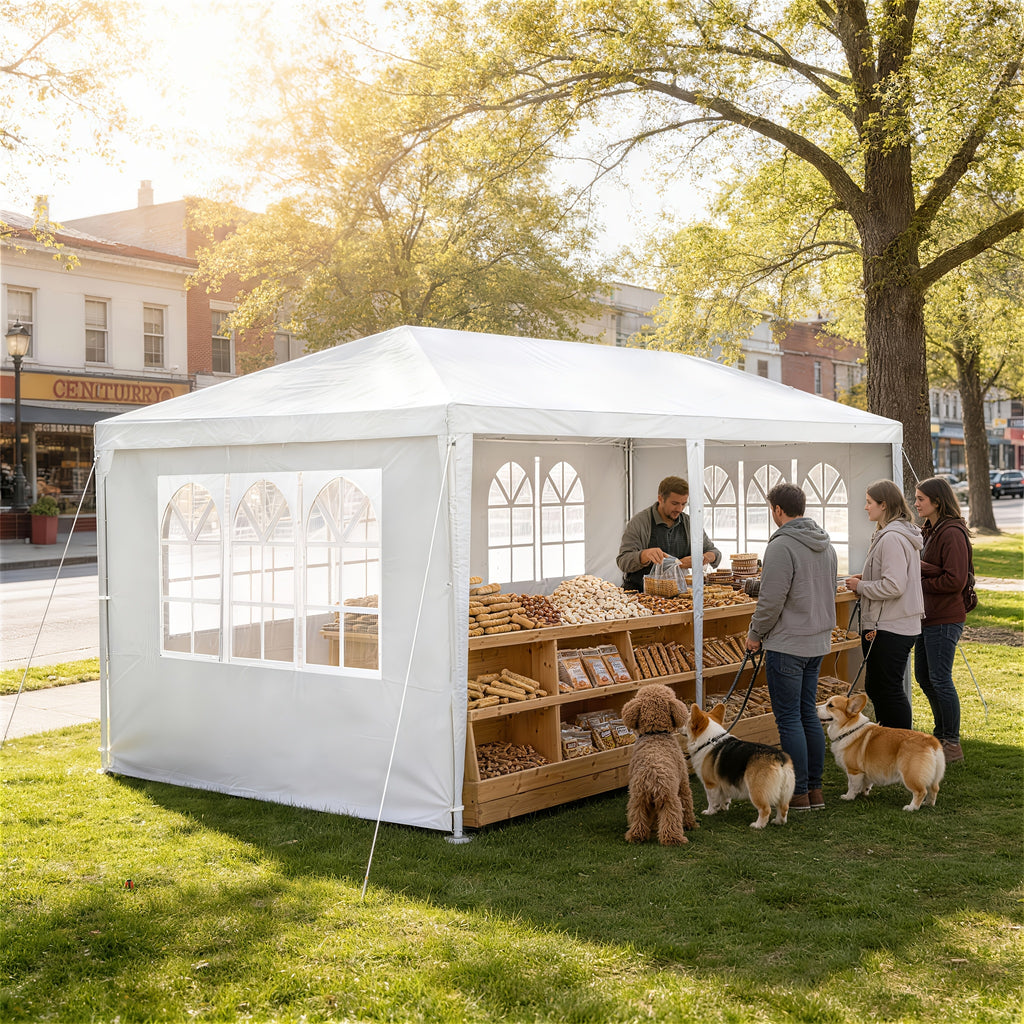 Seitenwände, 3 x 3 M für Garten und Terrasse – Detailansicht 8