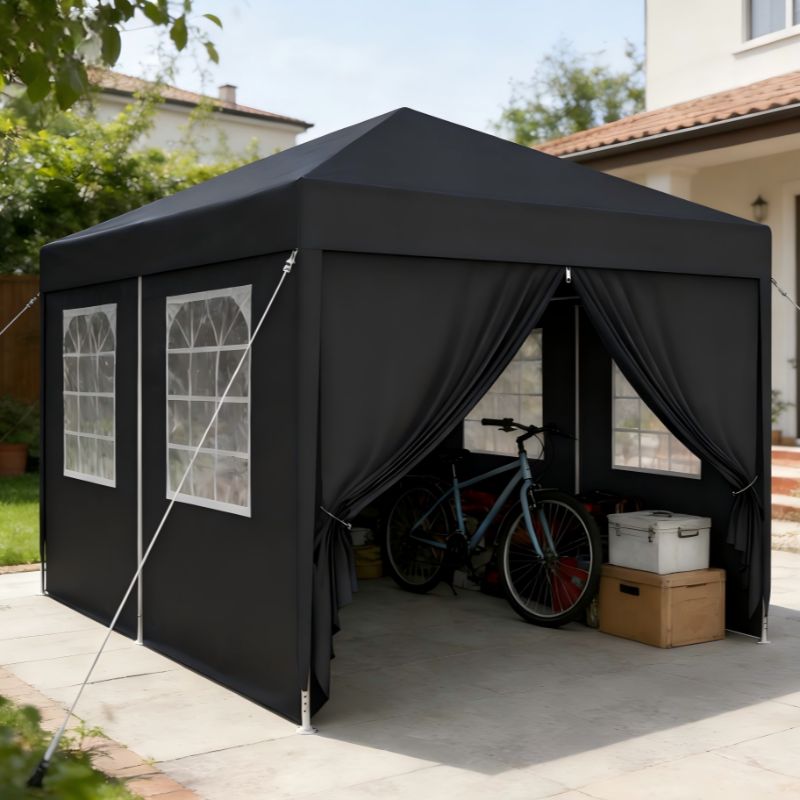 Seitenwände, Weiss für Garten und Terrasse – Detailansicht 11