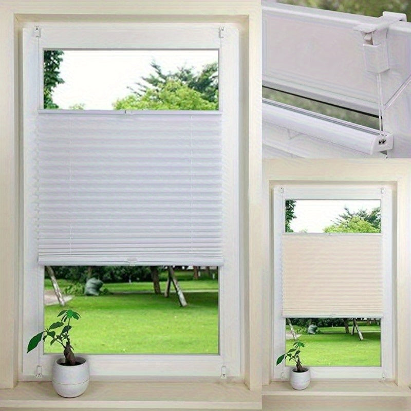 Sekey Snap Blinds ohne Bohren, Silbergrau für Schlafzimmer – Detailansicht 10