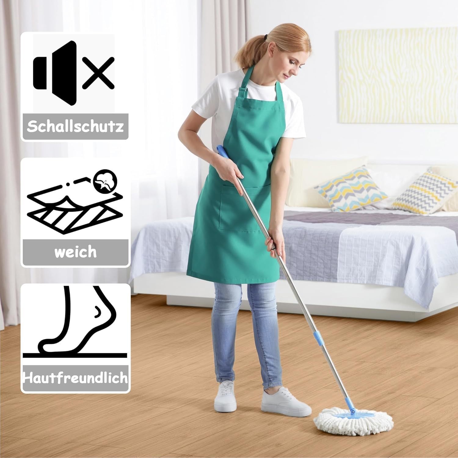 Selbstklebende PVC-Bodenbelag Fliesen, 1pc für Küche und Essbereich – Detailansicht 6