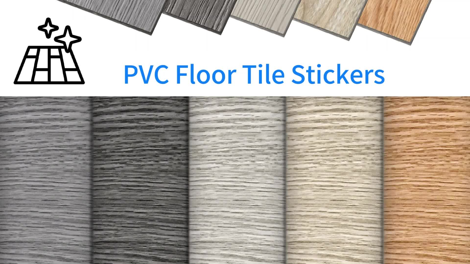 Selbstklebende PVC-Bodenbelag Fliesen, 1pc für Küche und Essbereich – Detailansicht 16