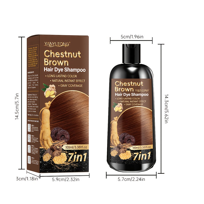 Shampoo, 100 Ml * 2 für normales Haar und Pflege zu Hause – Detailansicht 4