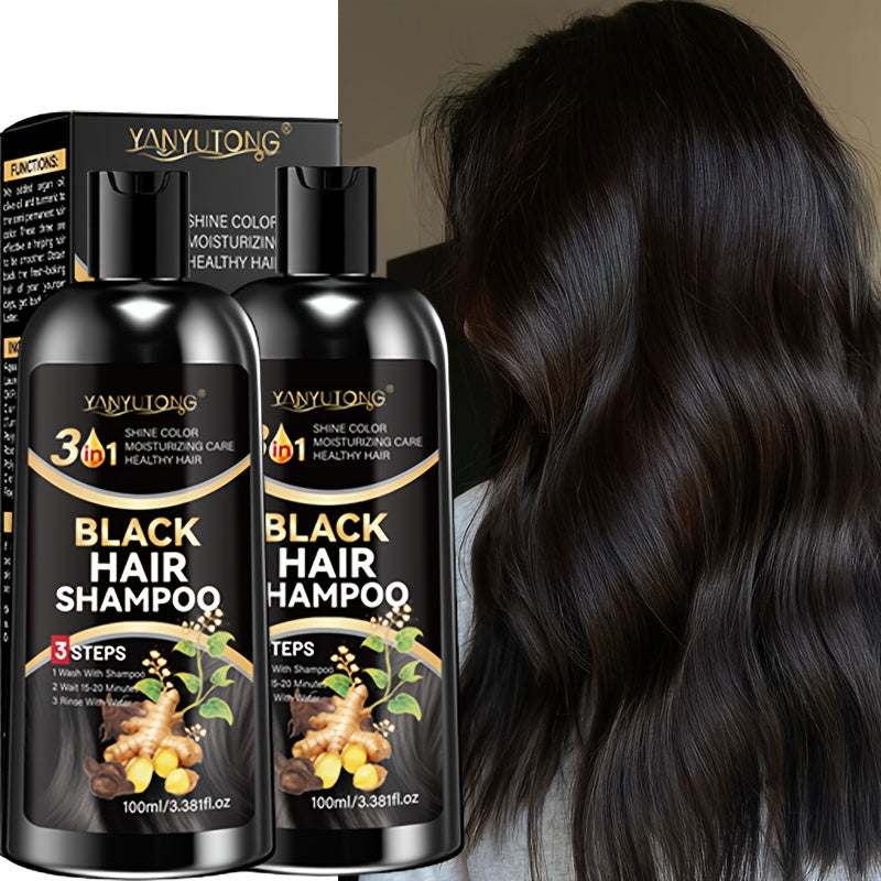 Shampoo, 2er-Pack für Pflege zu Hause und glänzendes – Detailansicht 2