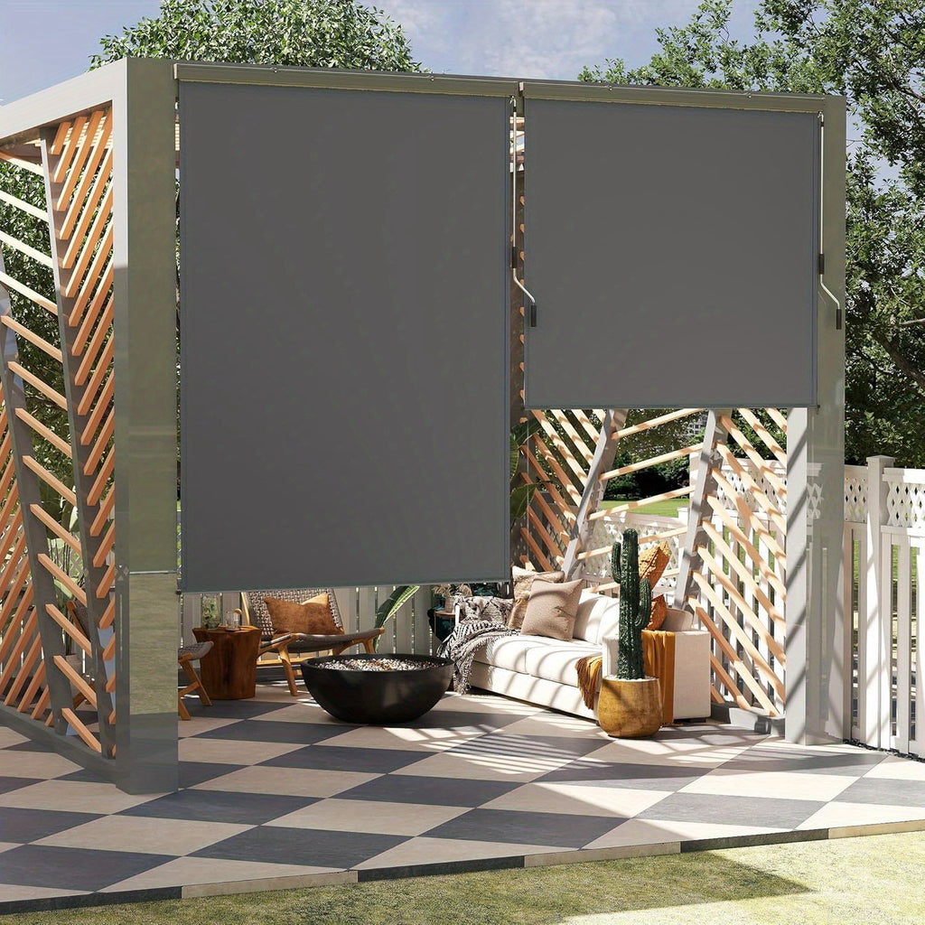 Sichtschutz, Aluminium für Garten und Balkon – Detailansicht 7
