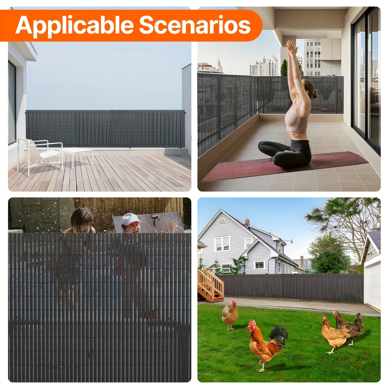 Sichtschutz, Grün für Balkon – Detailansicht 9
