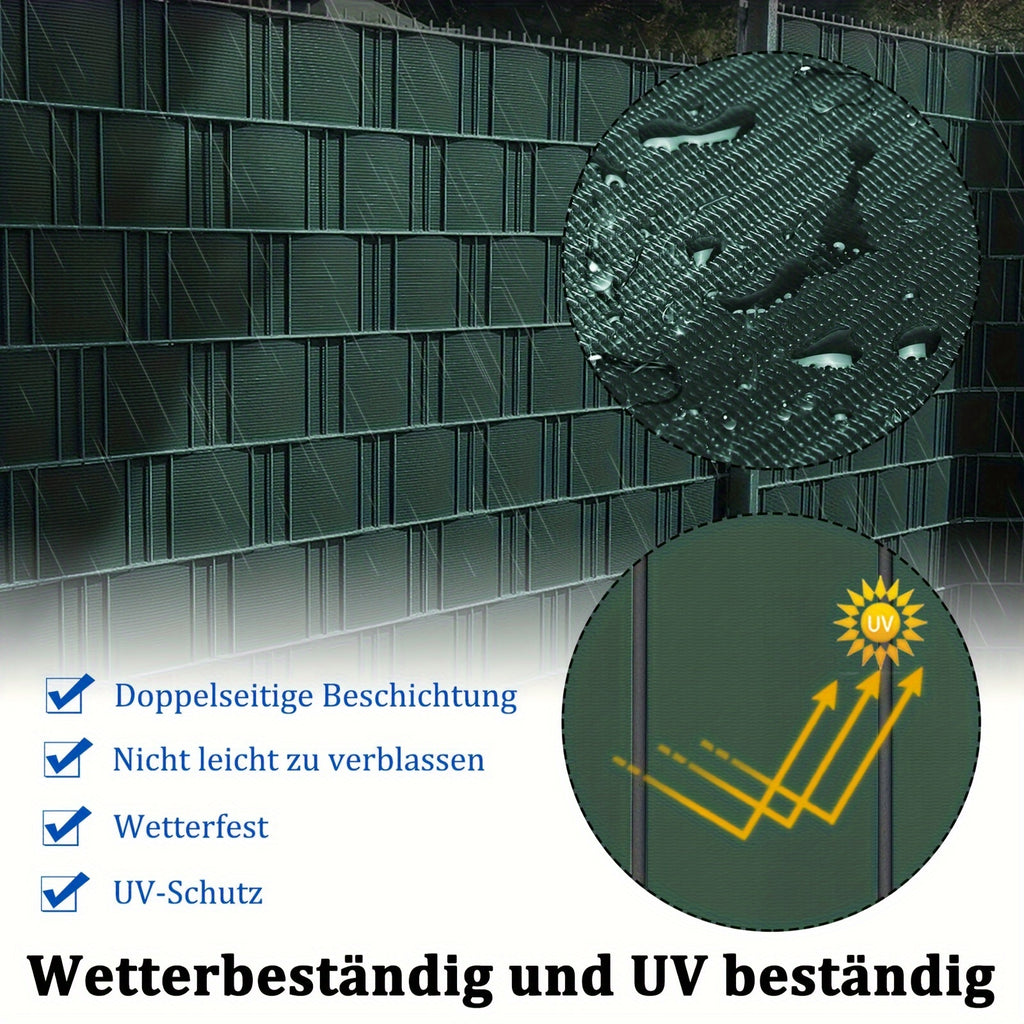 Sichtschutz, Hellgrau für Garten – Detailansicht 10