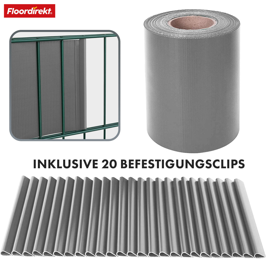 Sichtschutz, Kiesoptik für Balkon und Garten – Detailansicht 10