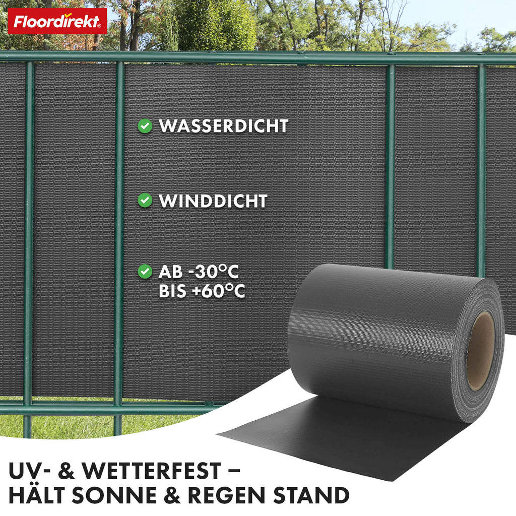 Sichtschutz, Kiesoptik für Balkon und Garten – Detailansicht 19