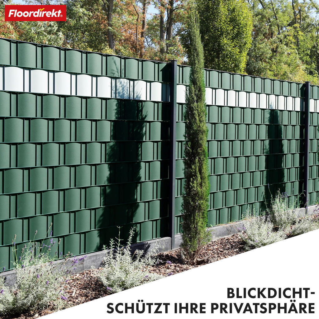 Sichtschutz, Kiesoptik für Balkon und Garten – Detailansicht 27