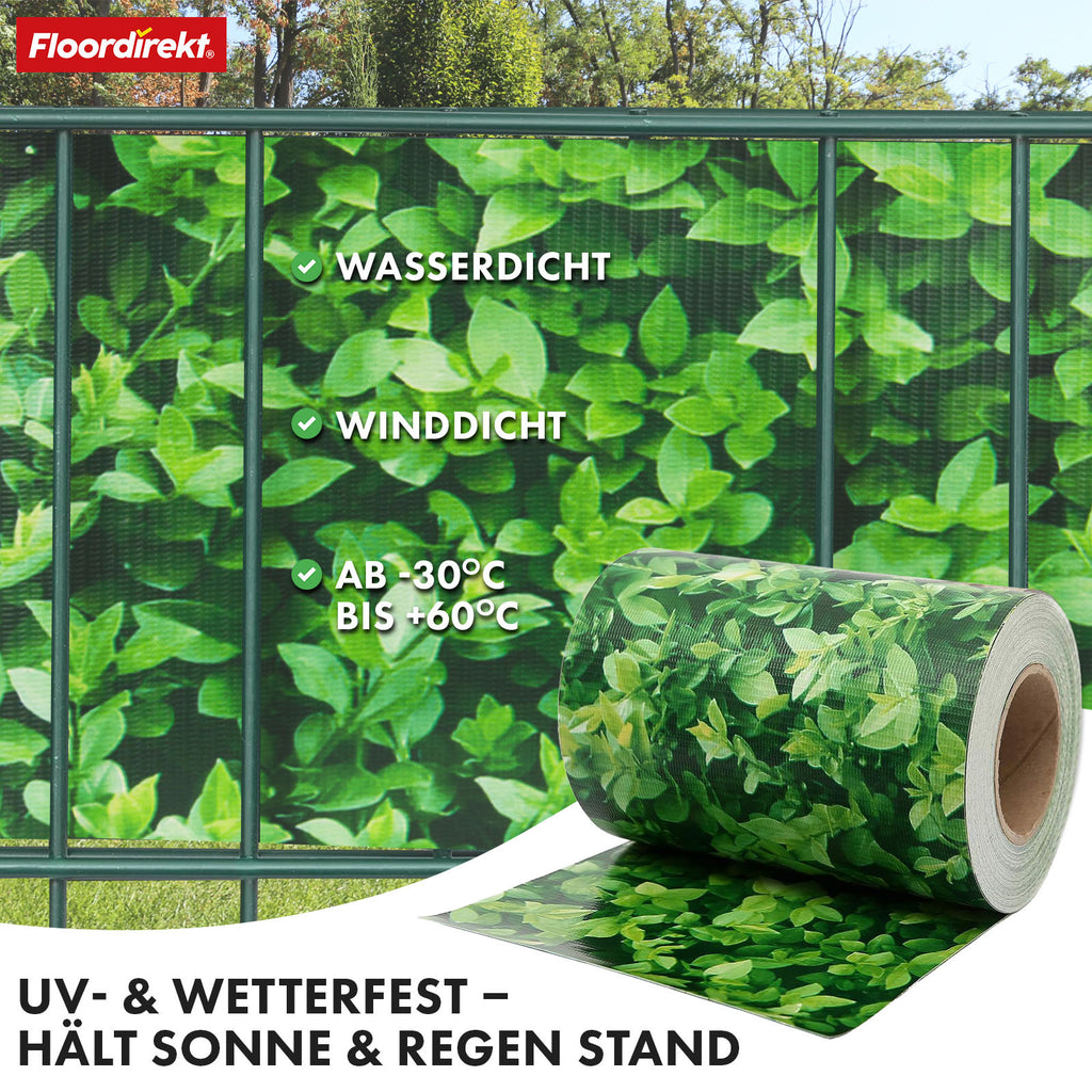 Sichtschutz, Kiesoptik für Balkon und Garten – Detailansicht 47