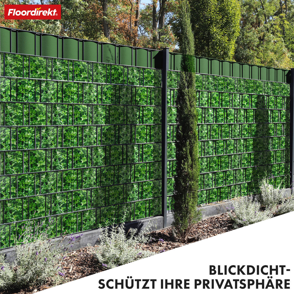 Sichtschutz, Kiesoptik für Balkon und Garten – Detailansicht 48