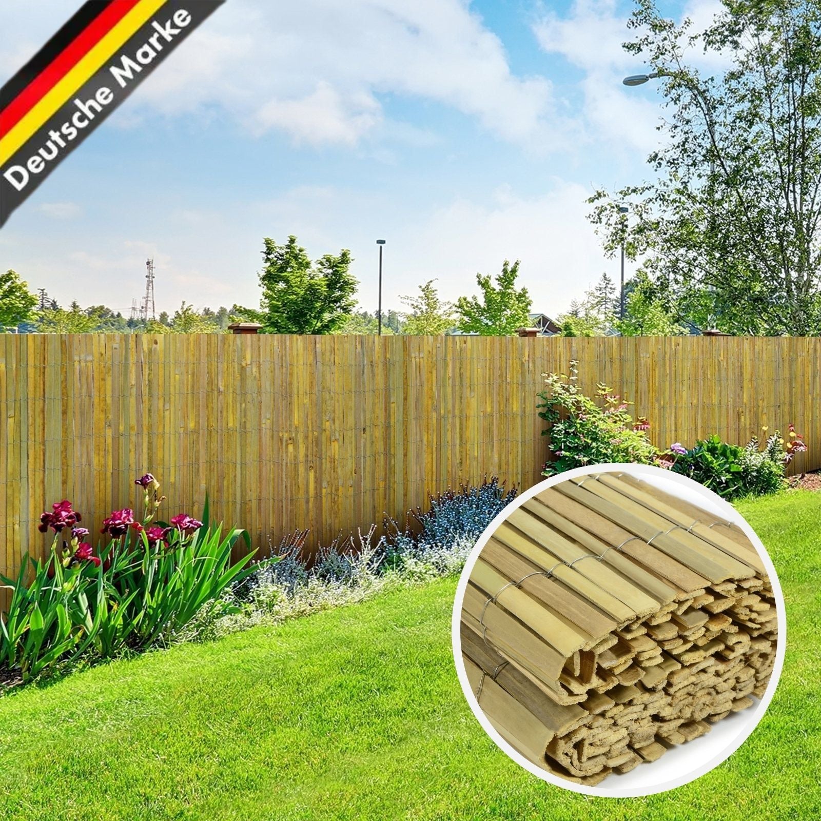 Sichtschutz, Natur für Garten – Hauptansicht