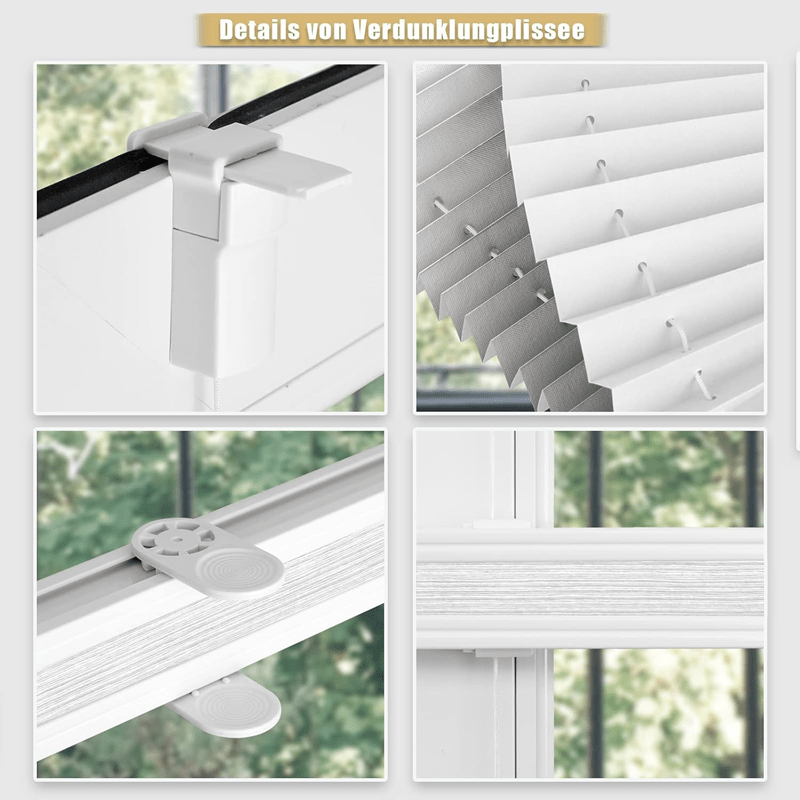 Sichtschutz, Silbergrau für Balkon und Terrasse – Detailansicht 7