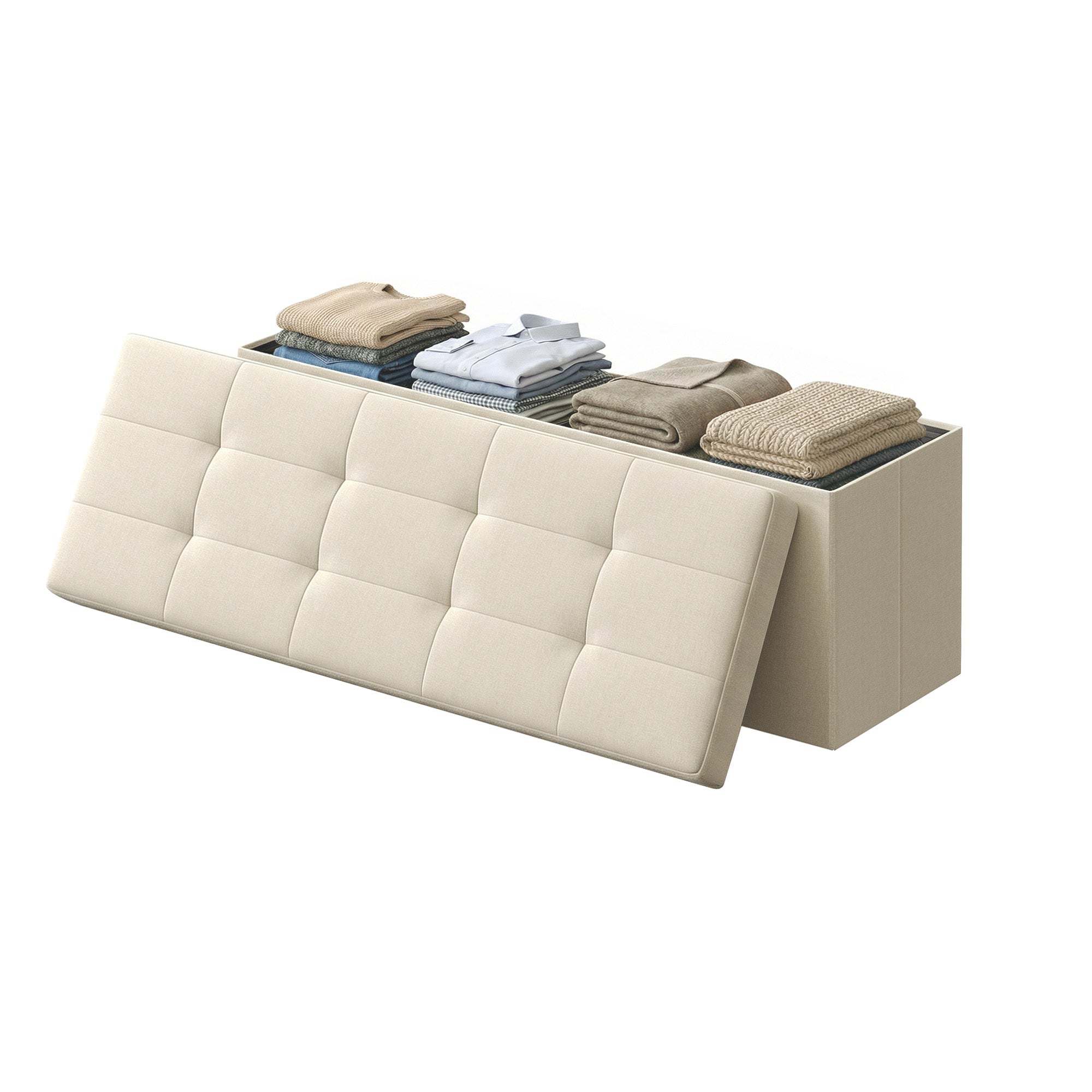 Sitzbank, Tintenschwarz für Schlafzimmer und Bett – Detailansicht 33