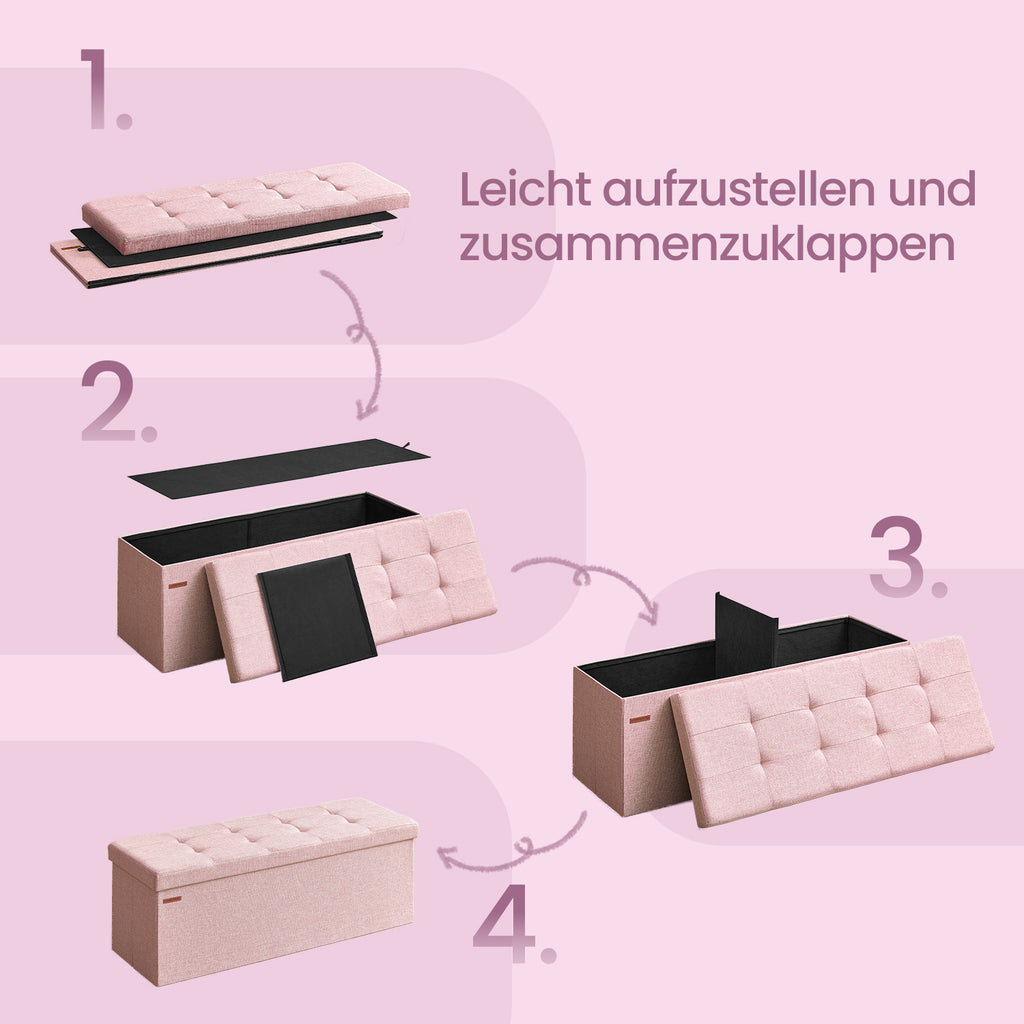 Sitzbank, Tintenschwarz für Schlafzimmer und Bett – Detailansicht 47