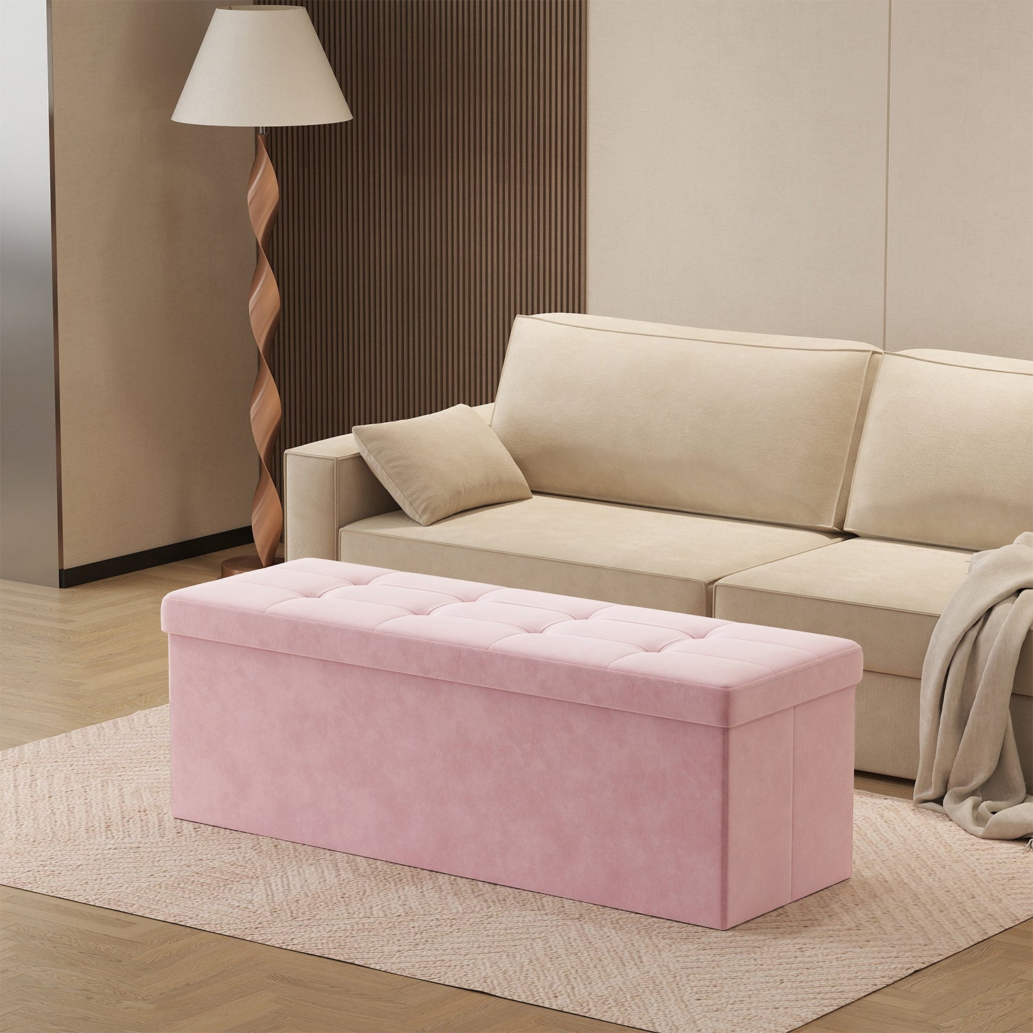 Sitzhocker, 300 kg für Schlafzimmer und Bett – Detailansicht 2