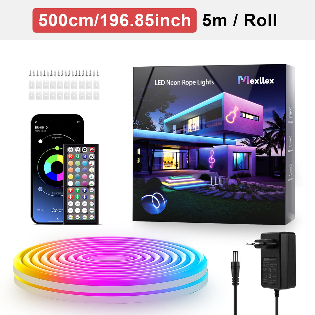 Smart-APP-LED-Lichterkette, LED-Beleuchtung für Schlafzimmer und Bett – Detailansicht 3