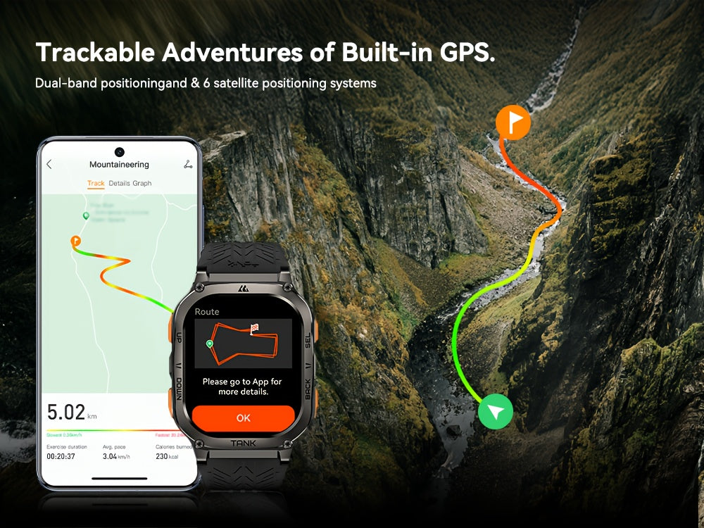 Smartwatch, 3,63 cm für Haustiere und Zuhause – Detailansicht 20