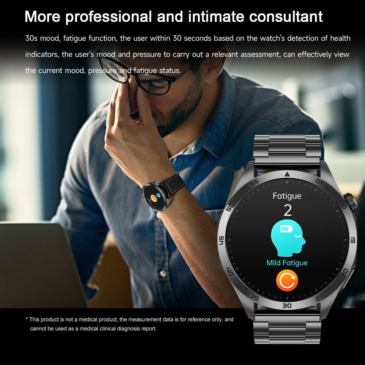 Smartwatch, 3,63cm für Android und IOS Telefone – Detailansicht 10