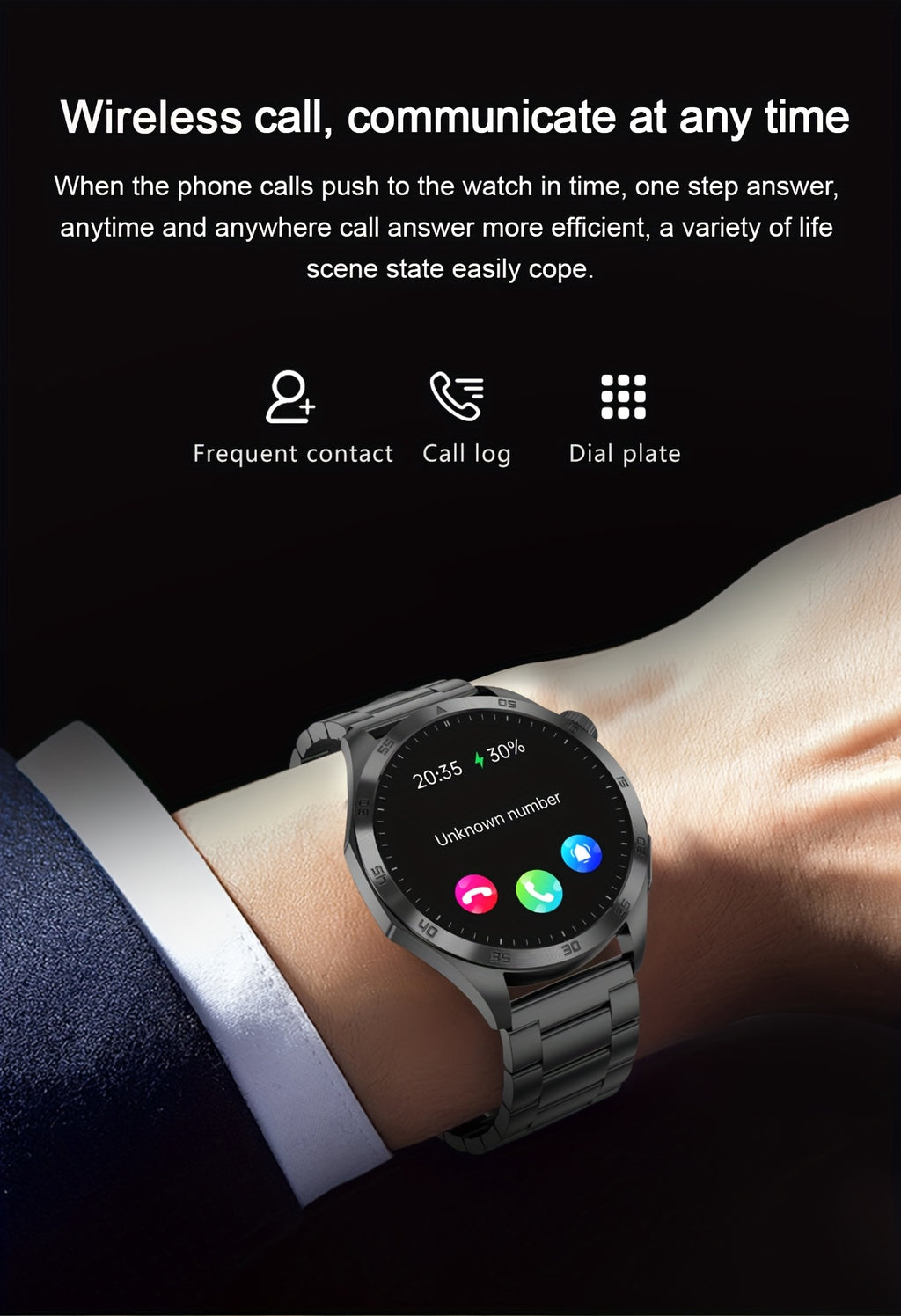 Smartwatch, 3,63cm für Android und IOS Telefone – Detailansicht 19