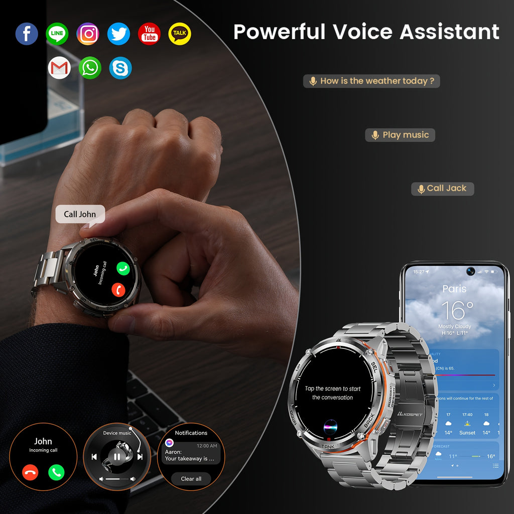 Smartwatch, 470mAh für Haustiere und Zuhause – Hauptansicht