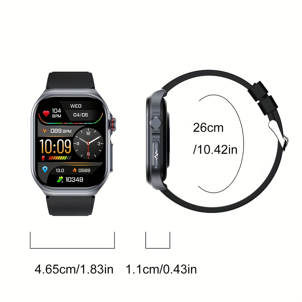 Smartwatch, 5,18 cm für Android und IOS – Detailansicht 3