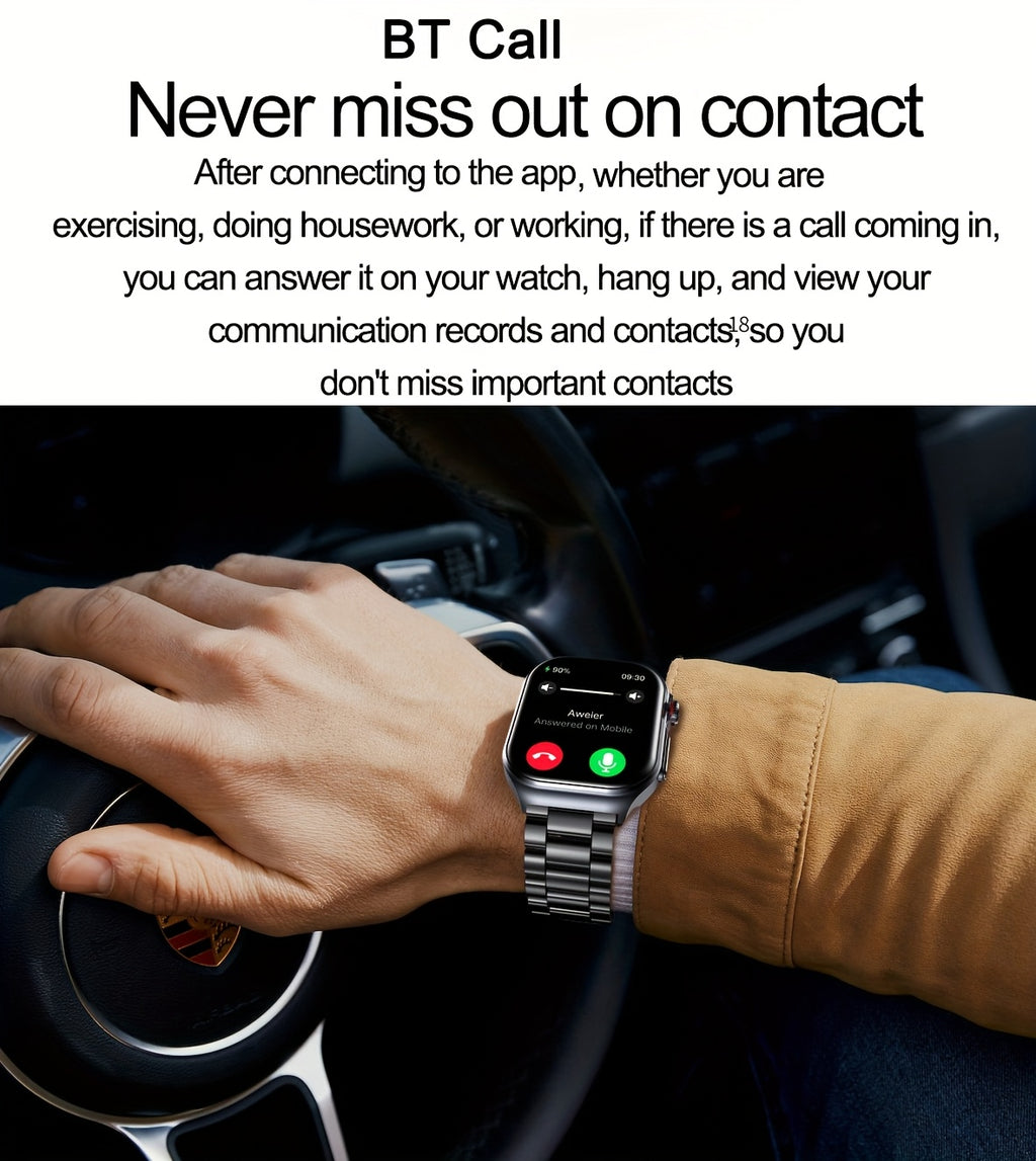 Smartwatch, 5,18 cm für Android und IOS – Detailansicht 9