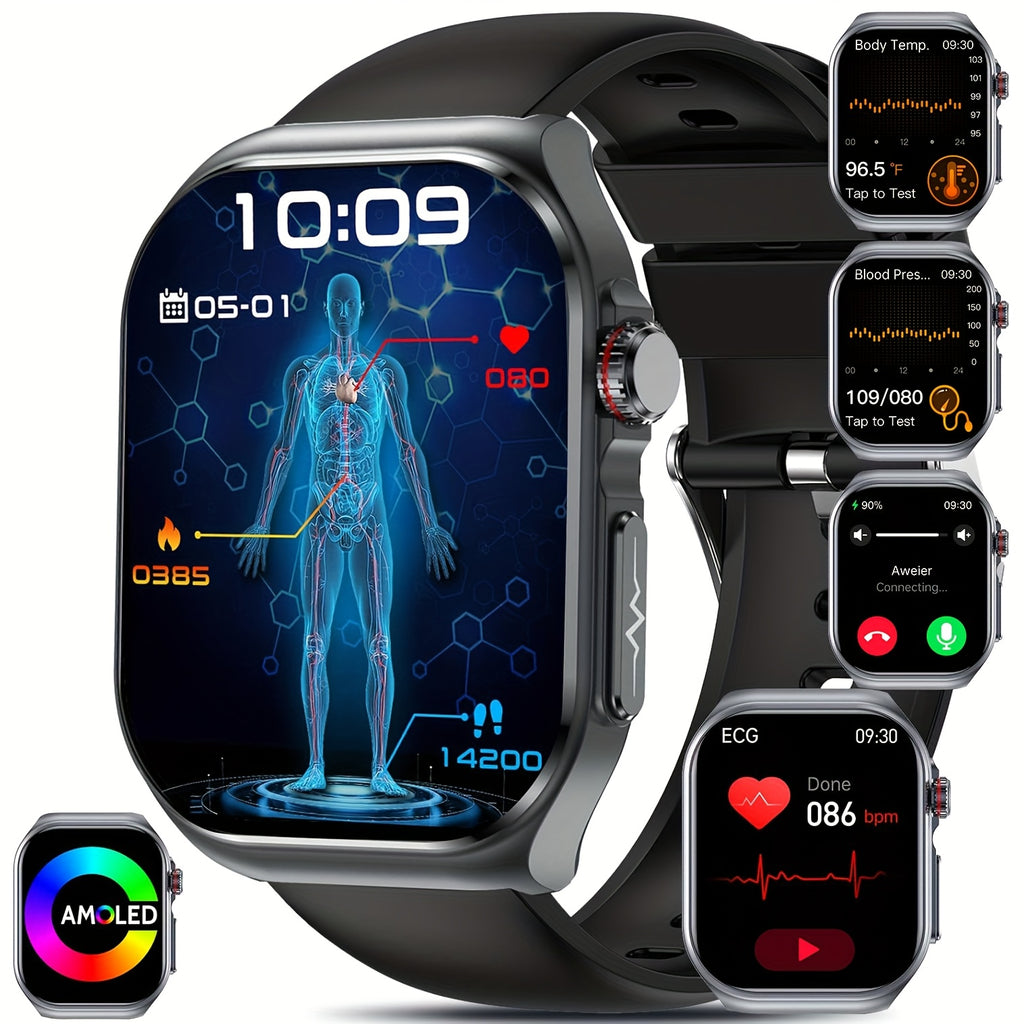 Smartwatch, 5,18 cm für Android und IOS – Detailansicht 11