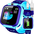 Smartwatch, Blau für Kinder GPS-Ortung SOS Kinder-Blauer Smart und Alltag – Hauptansicht
