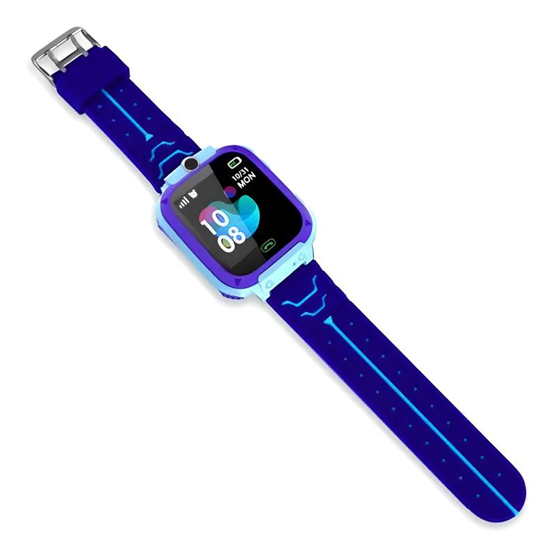 Smartwatch, Blau für Kinder GPS-Ortung SOS Kinder-Blauer Smart und Alltag – Detailansicht 8