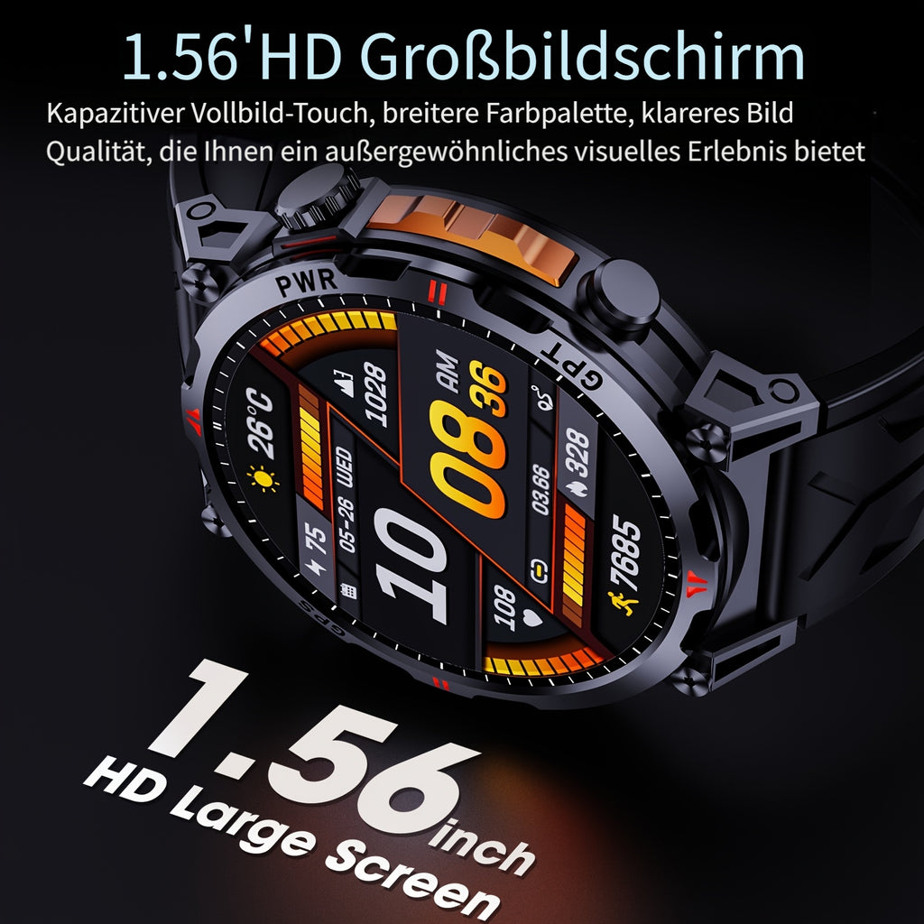 Smartwatch, LED-Beleuchtung für Alltag und besondere Anlässe – Detailansicht 4