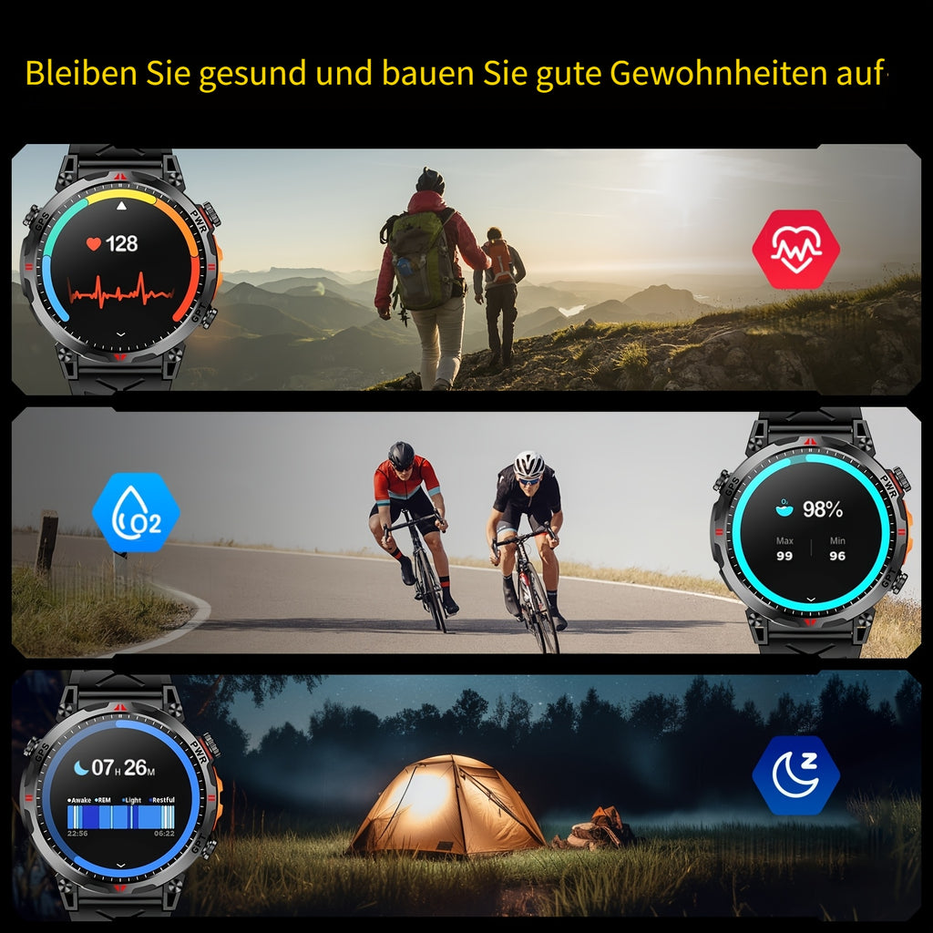 Smartwatch, LED-Beleuchtung für Alltag und besondere Anlässe – Detailansicht 9