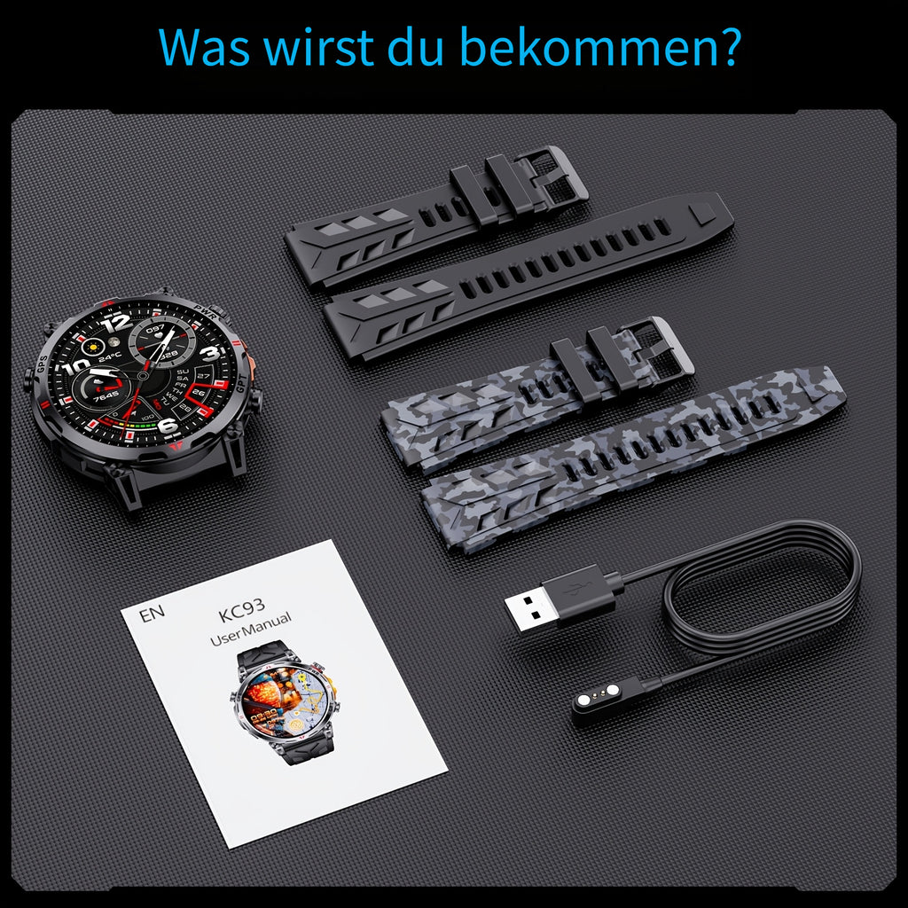 Smartwatch, LED-Beleuchtung für Alltag und besondere Anlässe – Detailansicht 10