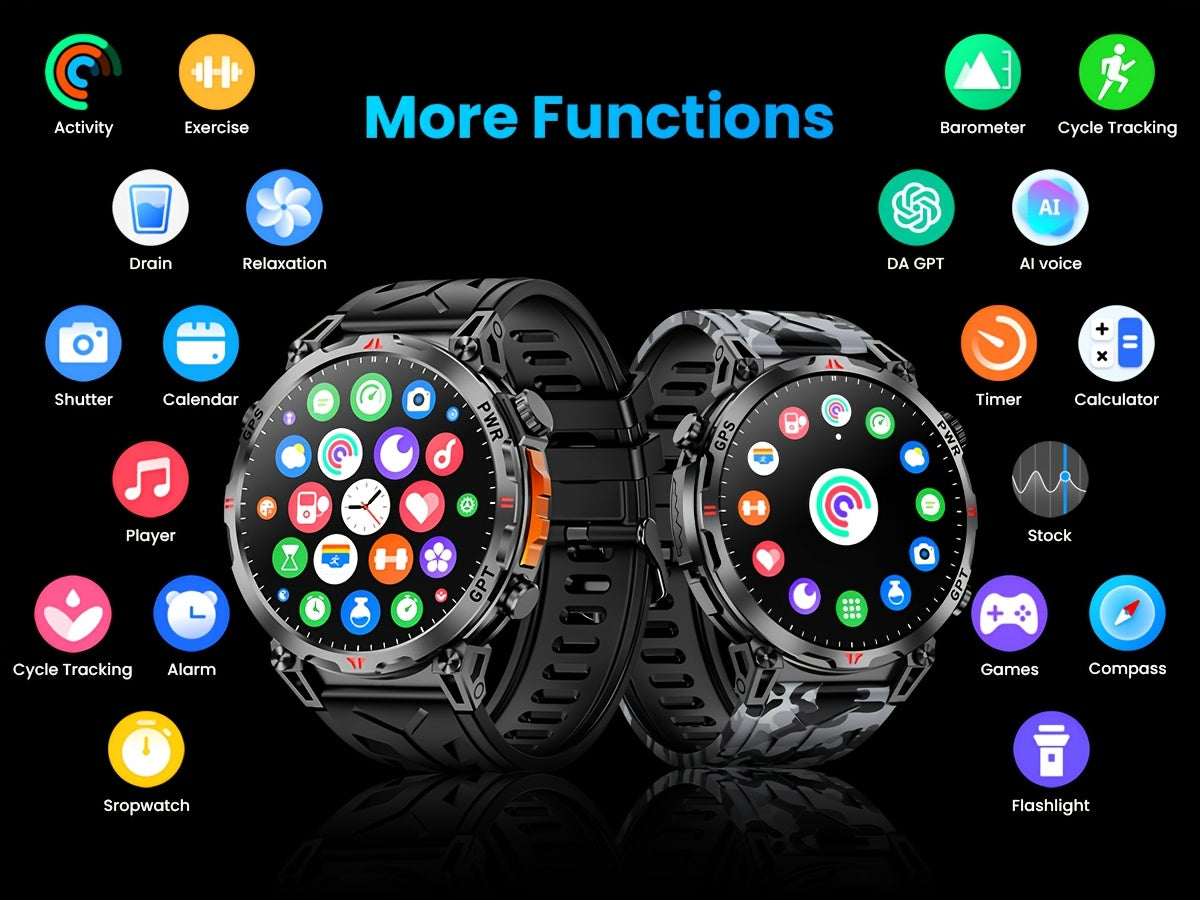 Smartwatch, LED-Beleuchtung für Alltag und besondere Anlässe – Detailansicht 17