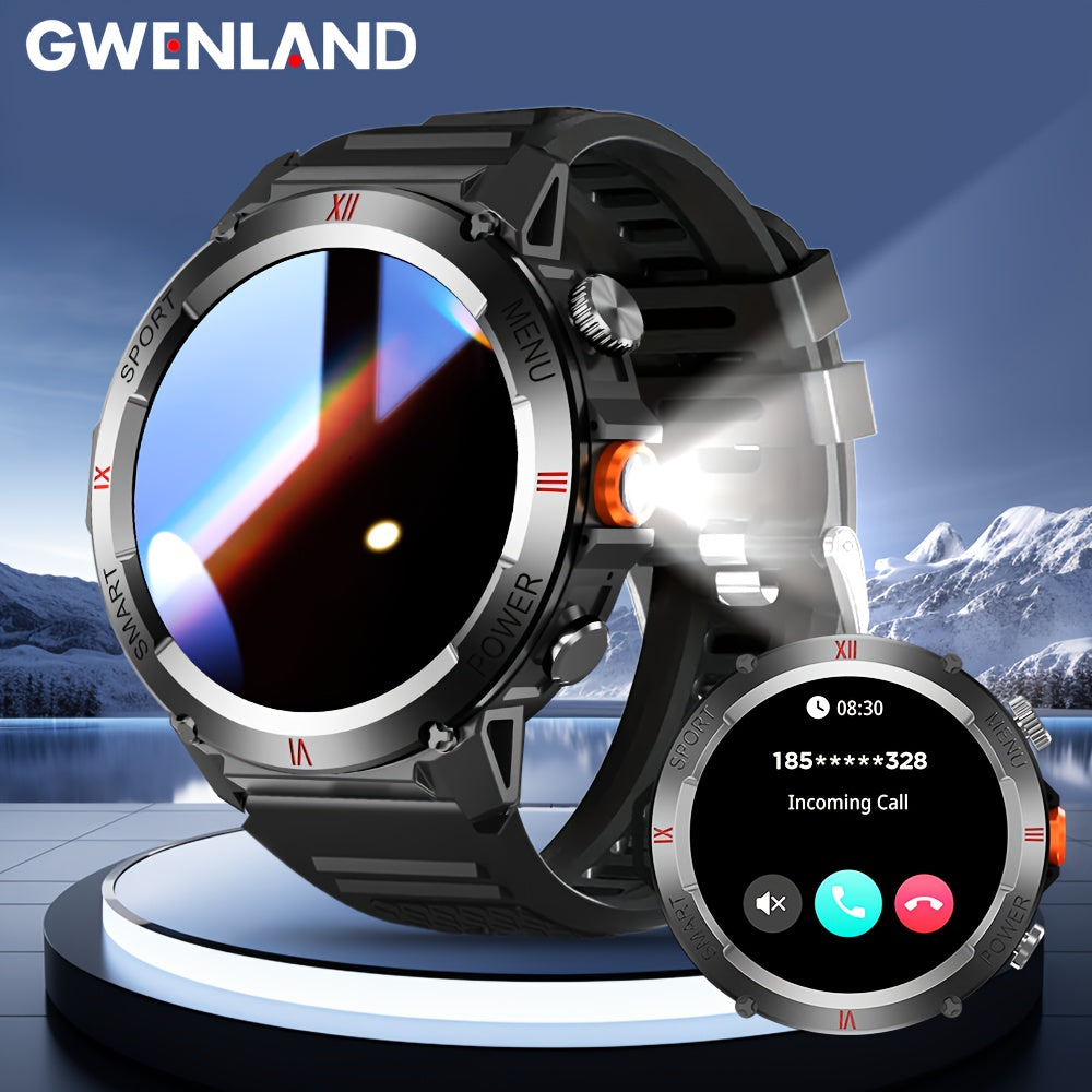 Smartwatch, LED-Beleuchtung für Outdoor-Liebhaber und Alltag – Hauptansicht
